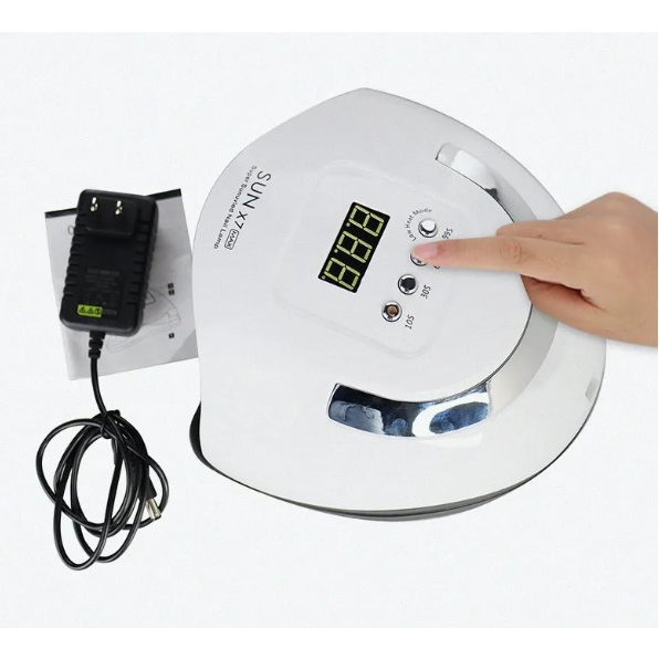 Nail UV lamp SUN X7 MAX alat Pengering Kutek UV Led Nail Kuku 180W LAMPU Nail Dryer Tinggi Lebih Cepat Kering