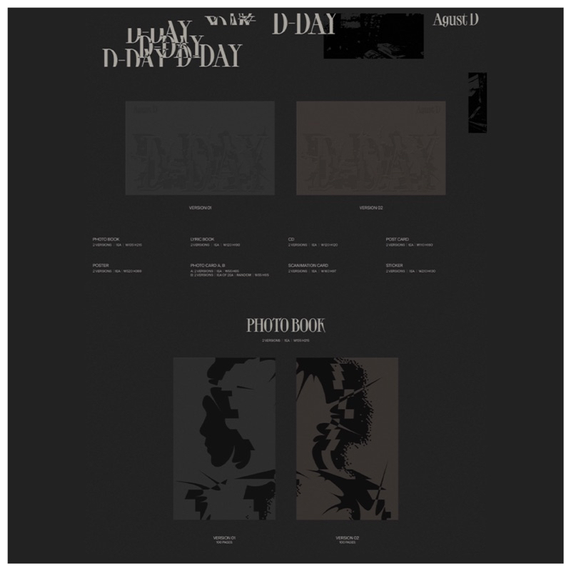 Agust D's Solo Album “D-DAY”
