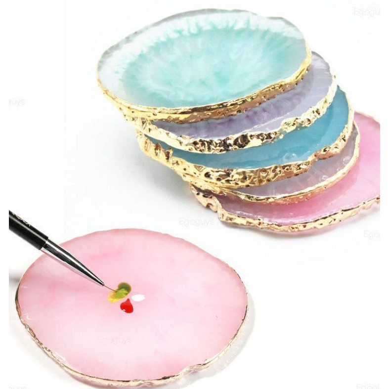 Display foto kuku Pallet palet multifungsi nailart / pallete 2 sisi PALLETE Nail Art Shell / NailArt Palet Kerang 2 sisi / Display Foto Nail Art