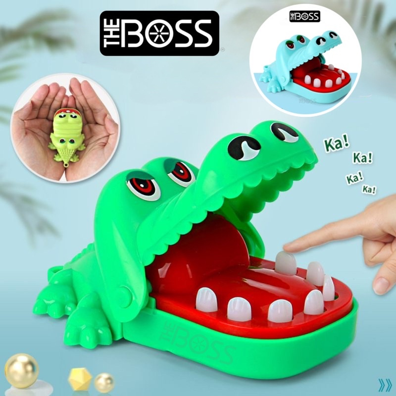 Gantungan kecil kunci Buaya Gigit CROCODILE DENTIST GAME / MAINAN GIGI BUAYA MINI - GIGIT BUAYA MAINAN ANAK MURAH BUAYA GIGIT