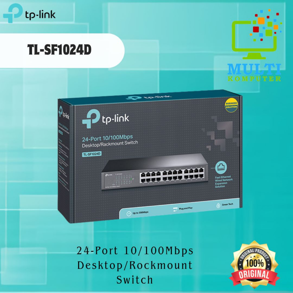 TP-LINK TL-SF1024D 24-Port 10/100Mbps Switch