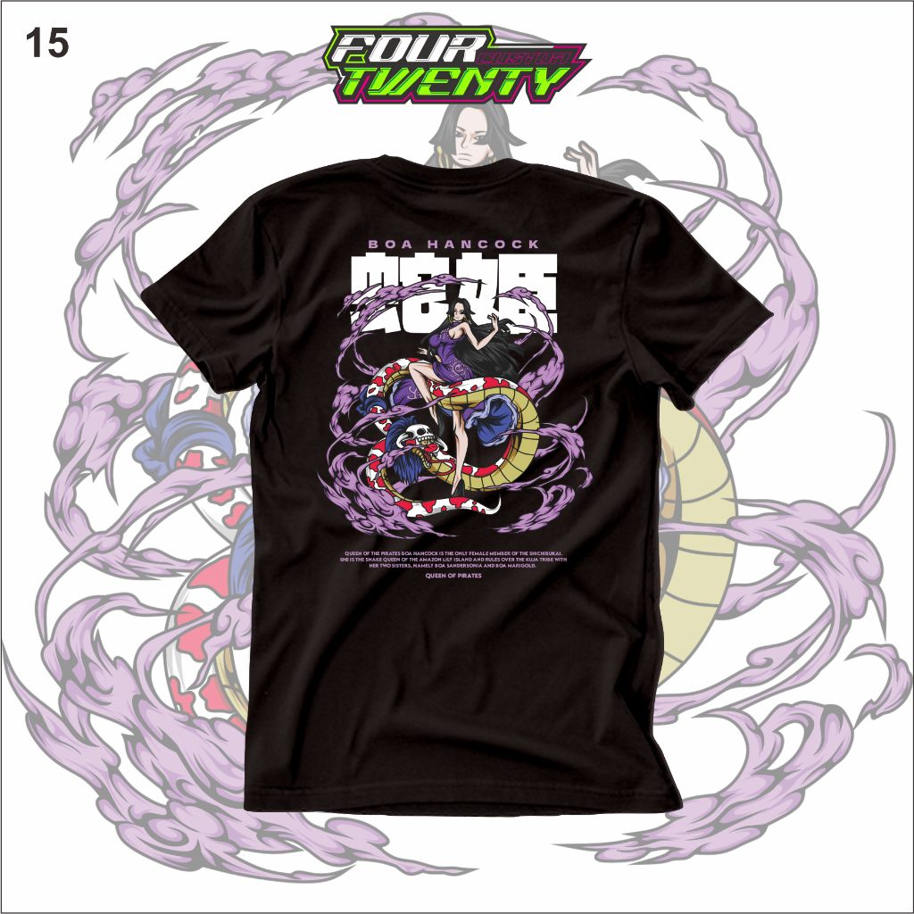 KAOS ANIME ONE PIECE BOA HANCOCK