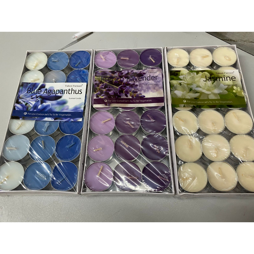 ORIGINAL TALENT FAREAST Lilin Tea Light Candle,  lilin Aromaterapi isi 36 4 JAM