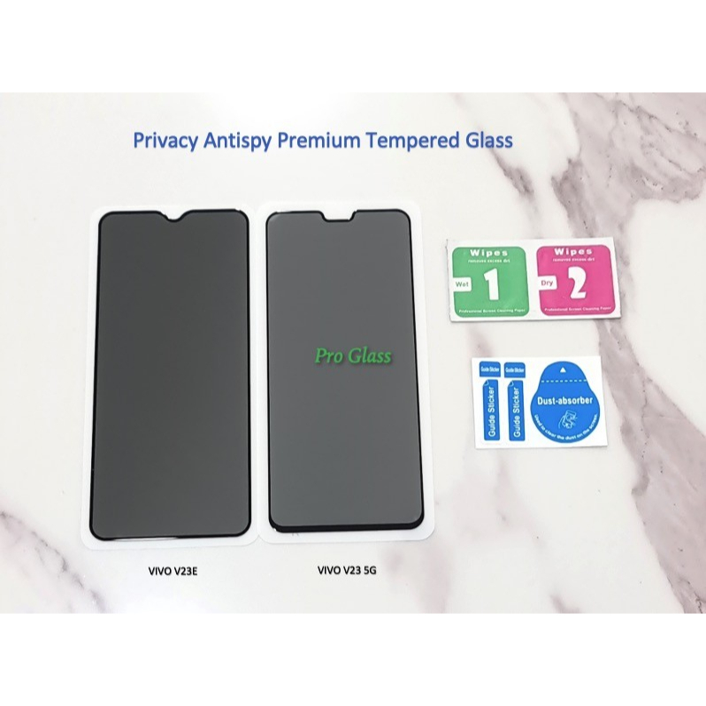 VIVO Y33s V23 5G V23E Privacy Anti Spy Antispy Premium Tempered Glass