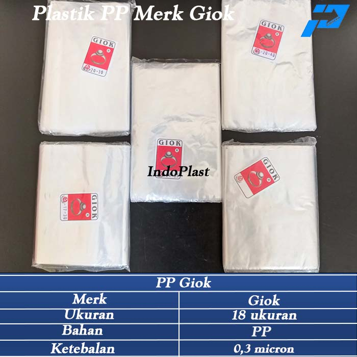 Plastik Bening/Plastik PP/PP Giok