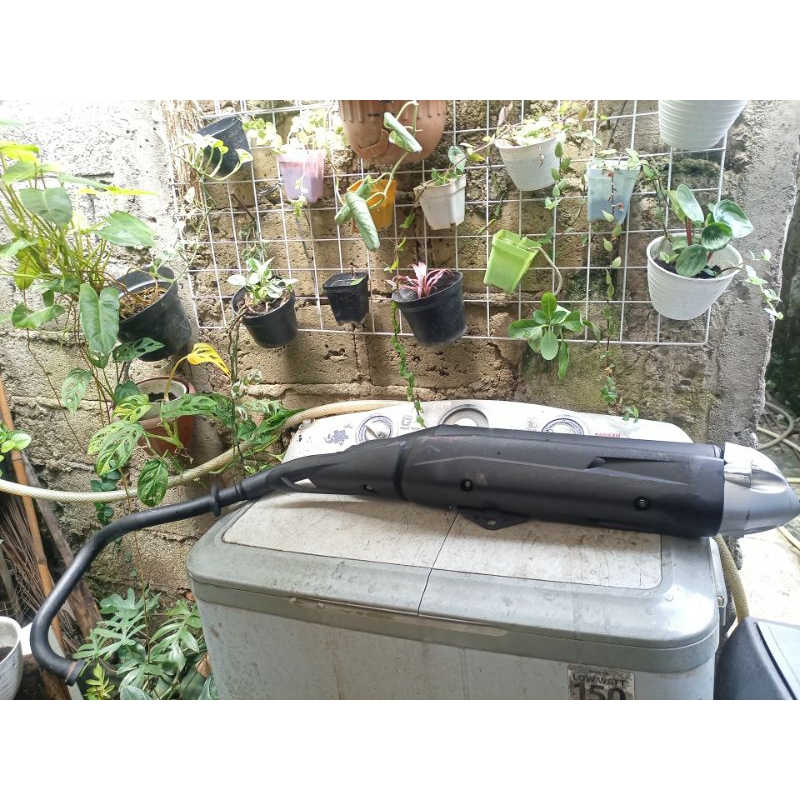Knalpot mx King 150 jupiter mx King original ori copotan standar fullsystem fullset tinggal pasang a