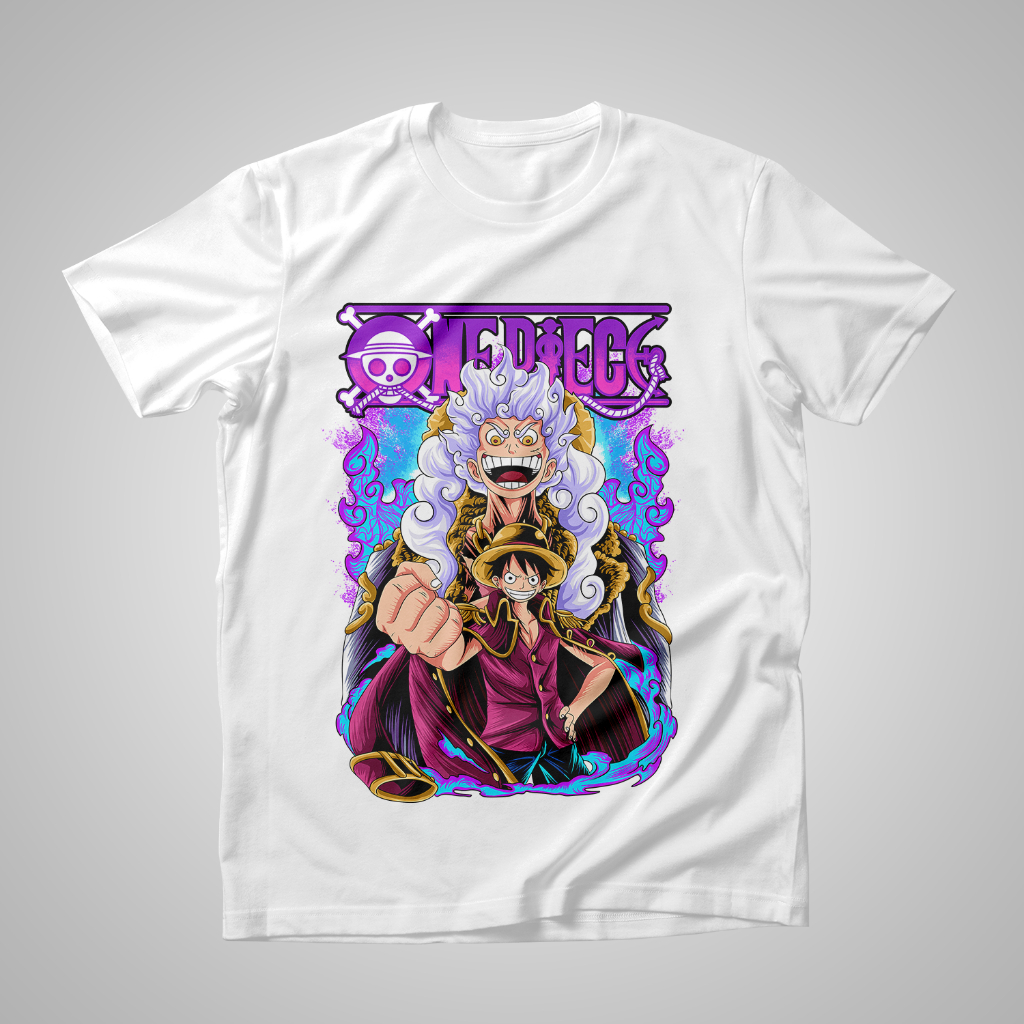 Kaos One Piece Luffy Nika King