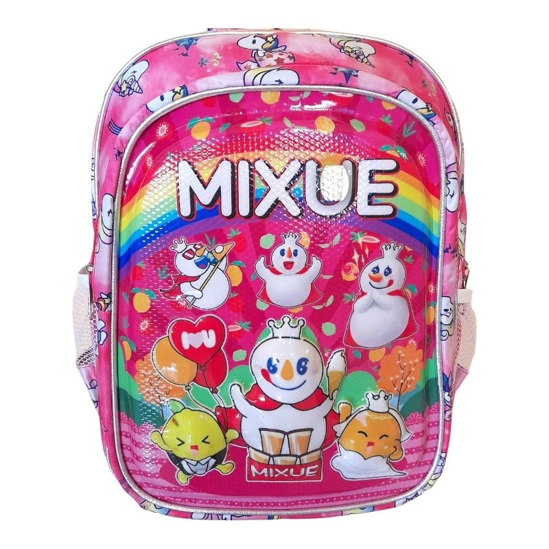 TAS MIXUE 3D ber LED TAS ANAK UKURAN  SD TK dan PAUD ber LED 3D TIMBUL TAS ANAK TAS WANITA FASION ANAK WANITA