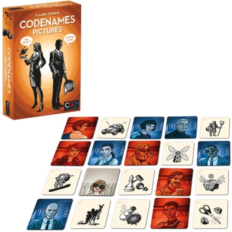 CODENAMES PICTURES - CARDS GAME - BOARD GAME