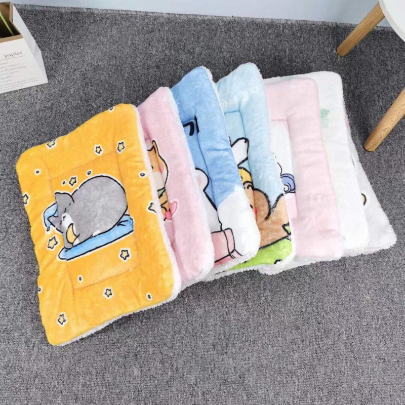 Pastel pet soft mat atau alas tidur pet