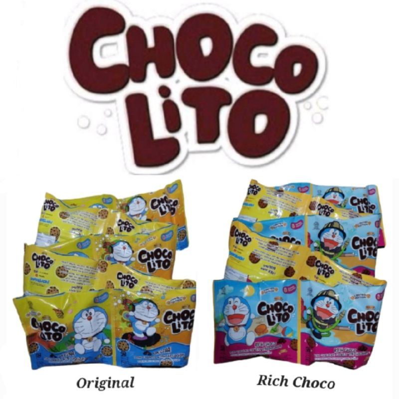 

Choco Lito Doraemon Original/Coklat 1 Pack isi 10 Pcs