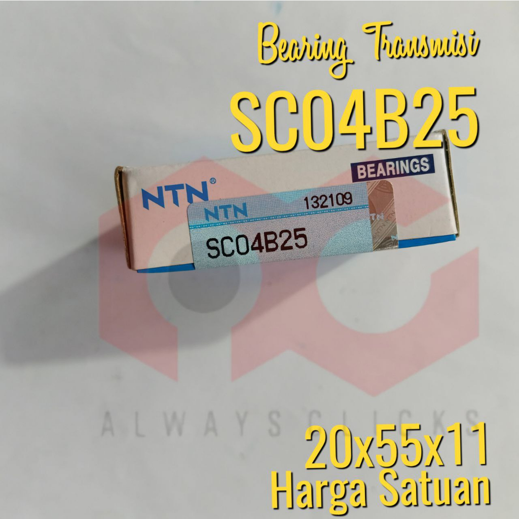 Bearing NTN SC04B25 Bearing Trasnsmisi Rasio Kopling