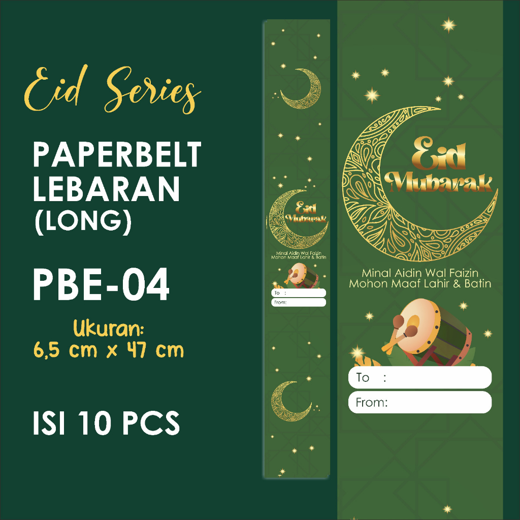 

label hampers / sleeve lebaran / paperbelt idul fitri / paper belt lebaran / paperbelt hampers