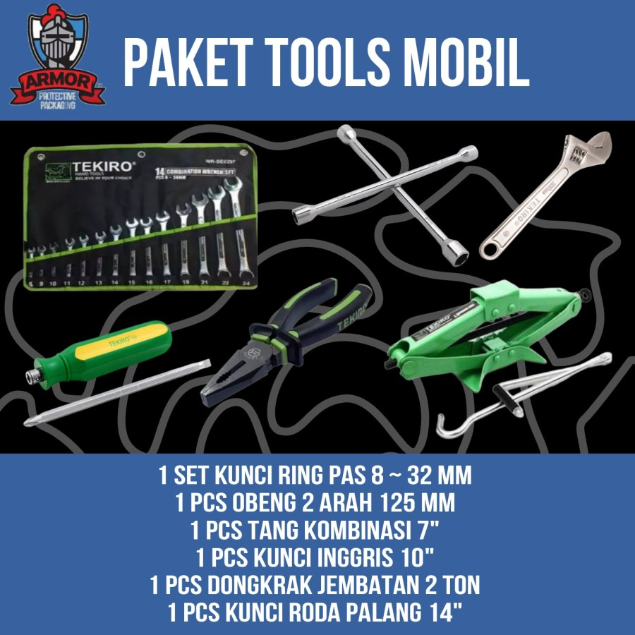 PAKET TOOLS MOBIL TEKIRO