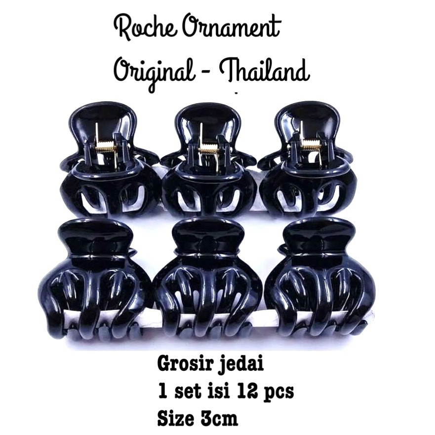 Grosir jedai medium ori original thailand 1 lusin 12 pcs roche ornament 5 gigi