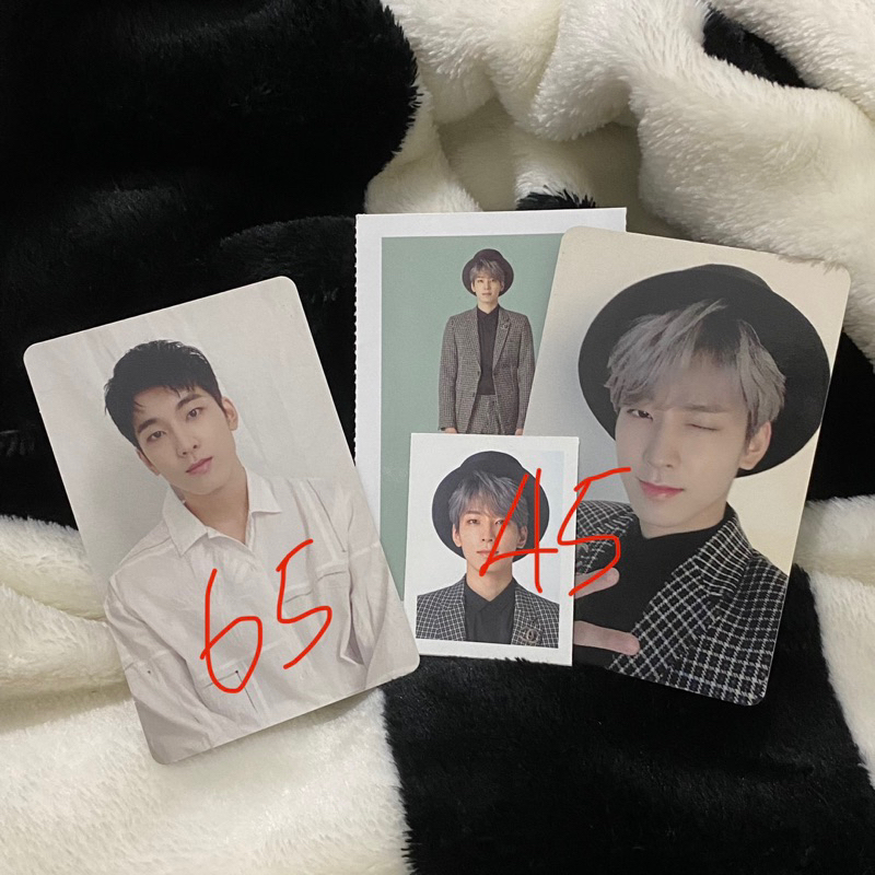 photocard wonwoo woozi 24h sg20 semicolon going magazine