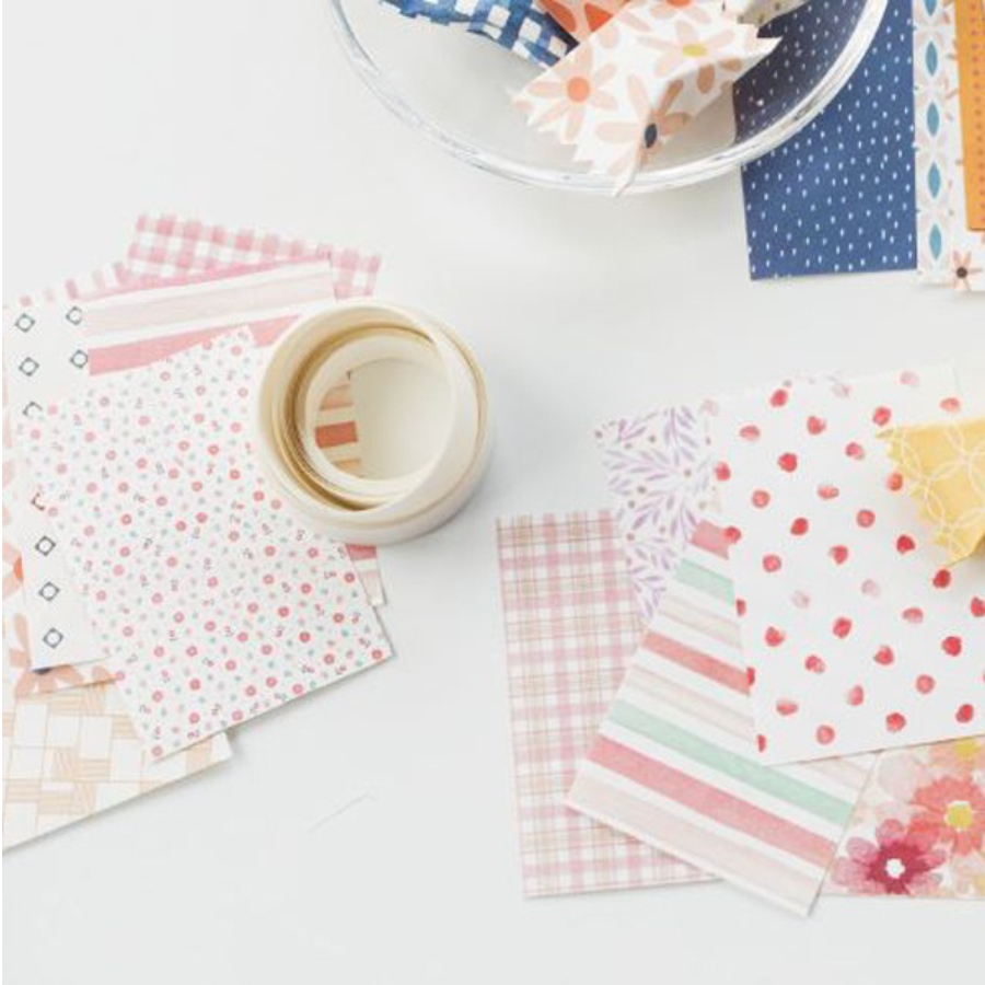 【GOGOMART】1 set 50 Lembar Sweetness Deco Paper Kawai Aesthetic DIY / Kertas Jurnal Bujo Memo Notes Estetik