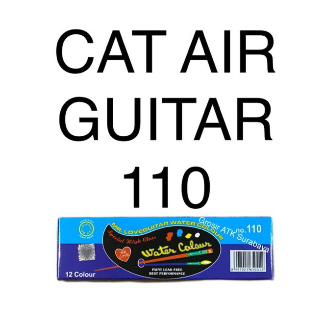 

CAT AIR Water Colour Color LOVEGUITAR / Love Guitar 110 12 Warna