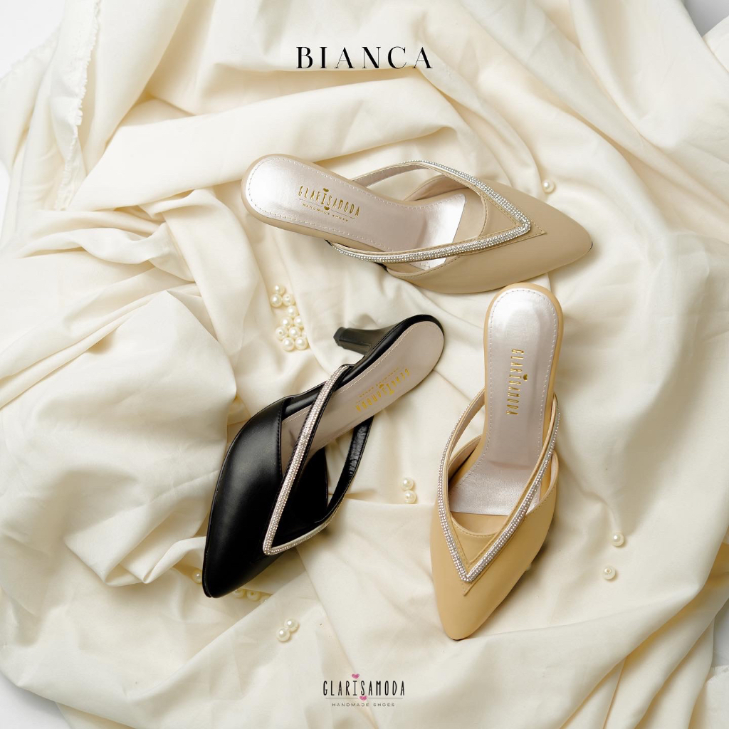 GLARISAMODA Bianca heels 5cm / heels wanita / heels lebaran