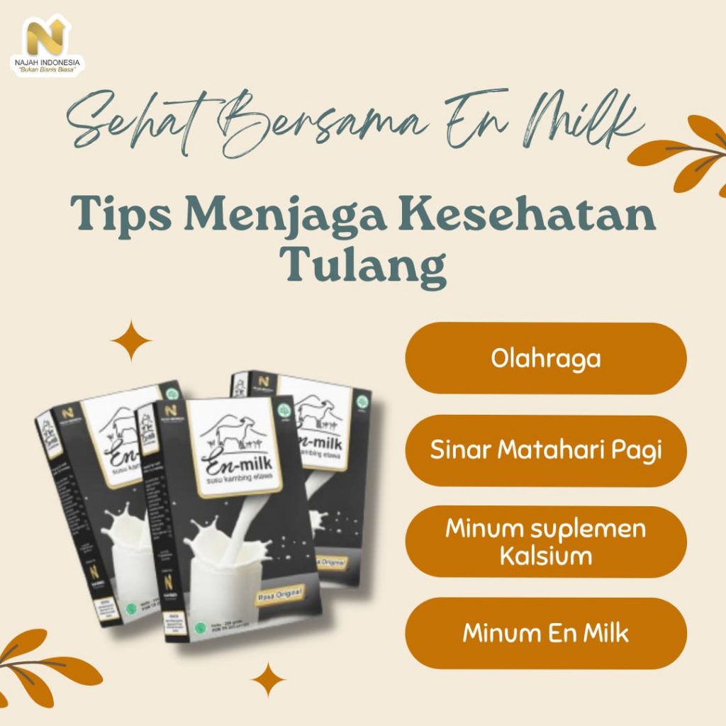

EN-MILK Susu Kambing Etawa aPlus Herbal / Cocok Untuk Semua Umur