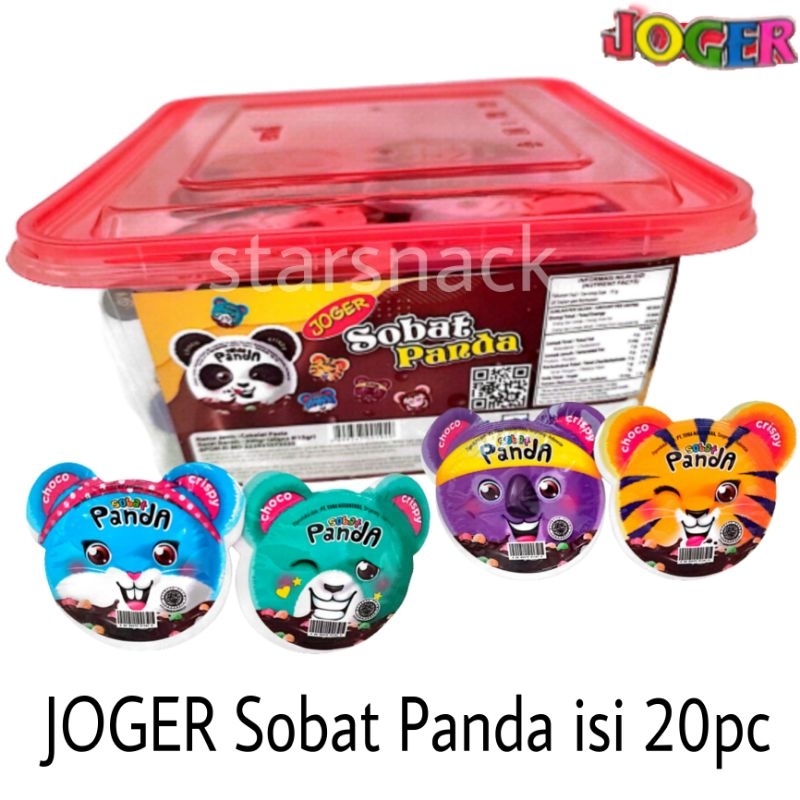 

JOGER Sobat Panda isi 20pc