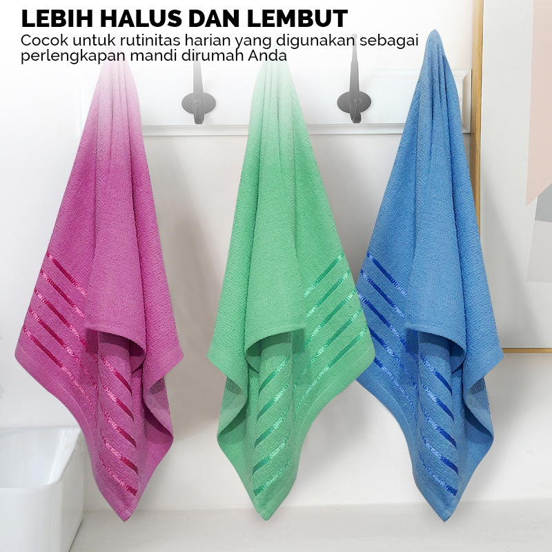 Handuk Ukuran 100cmx50cm / Handuk Kecil Handuk Polos Daya Serap Tinggi Dan Lembut / Handuk Bulu Tebal / Handuk Murah