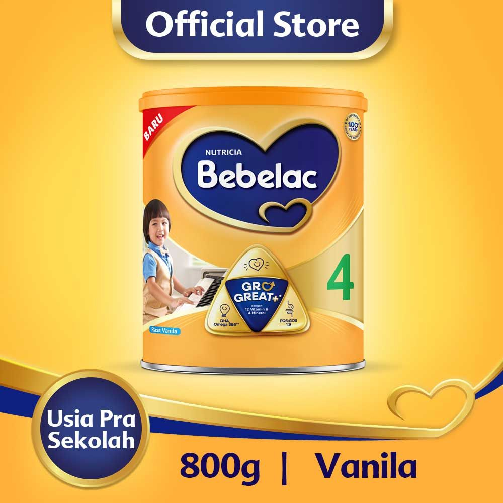 BEBELAC TAHAP 4 (USIA 3-6 TAHUN) 800GR