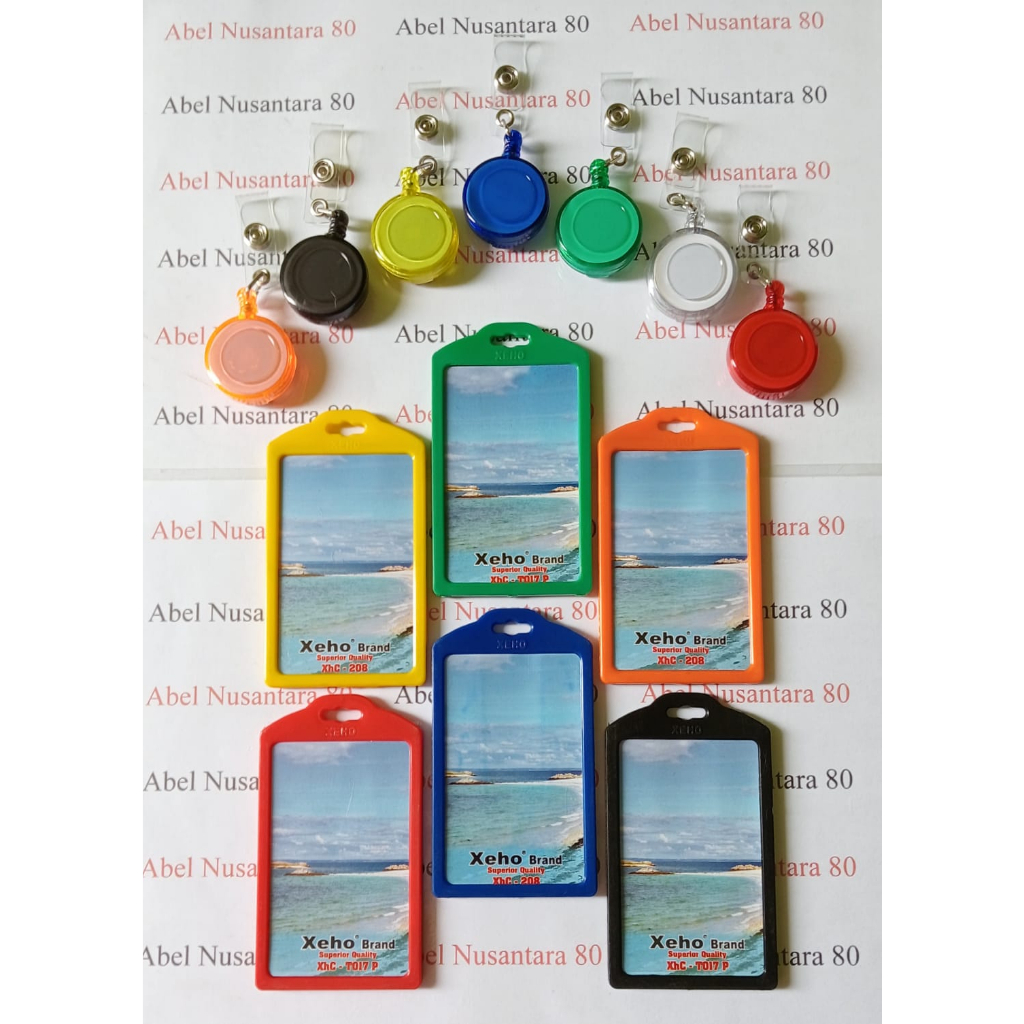 

Paket Yoyo ID Transparant + Casing T017V Plastik XEHO Diri 2 Sisi
