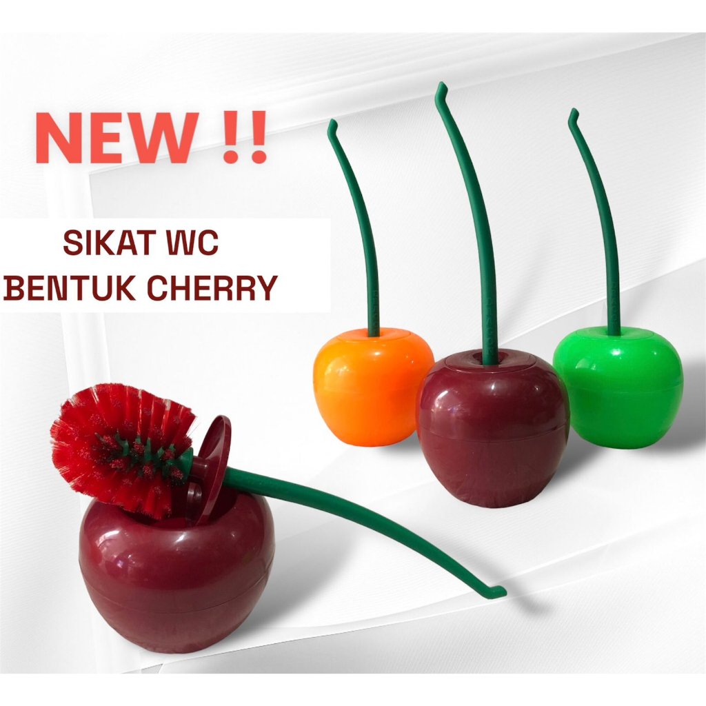 TOP! SIKAT WC / TOILET BENTUK  CHERRY -  MEREK DRAGON