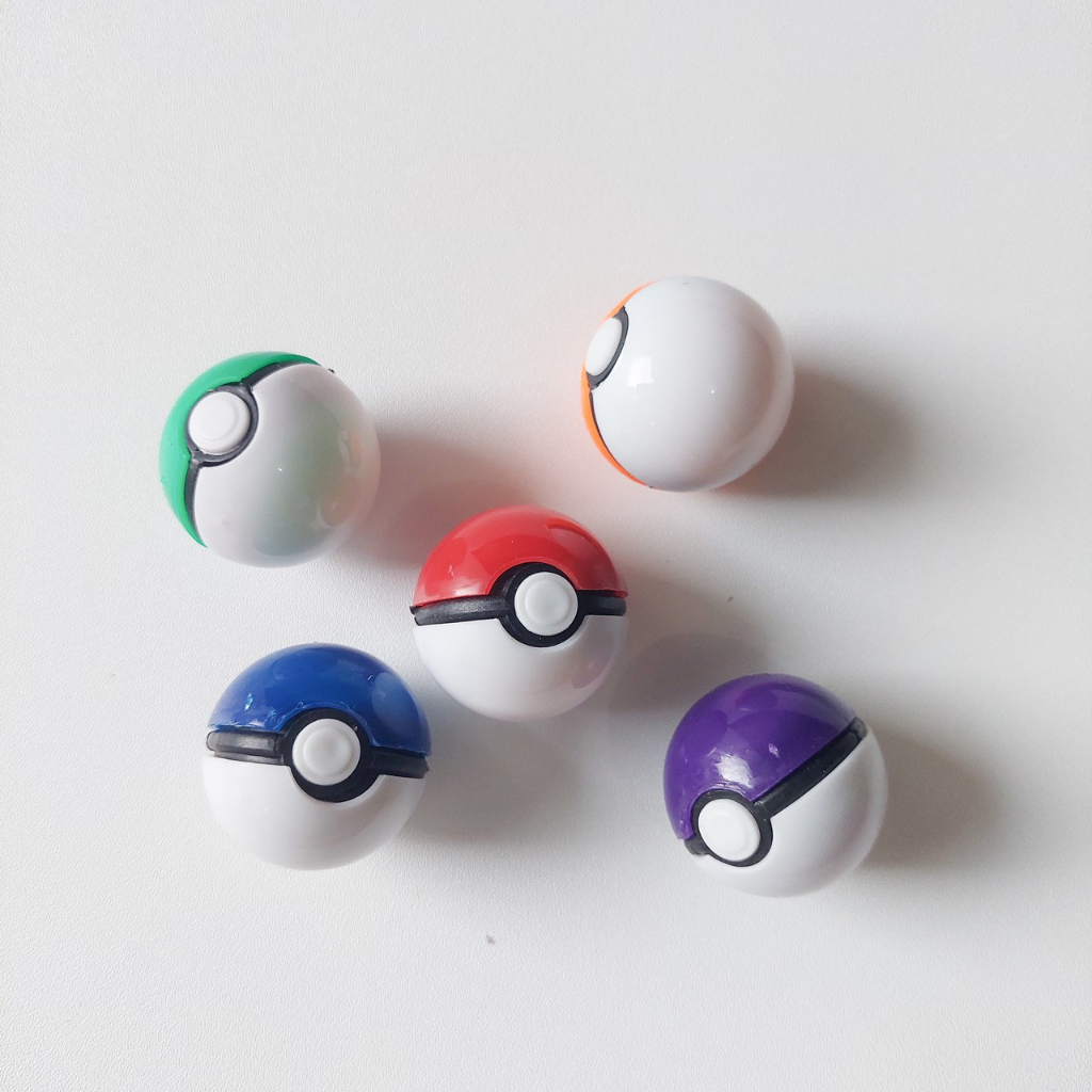 PO007 – Mini Pokeball Pokemon Bola Mainan Anak Pikachu