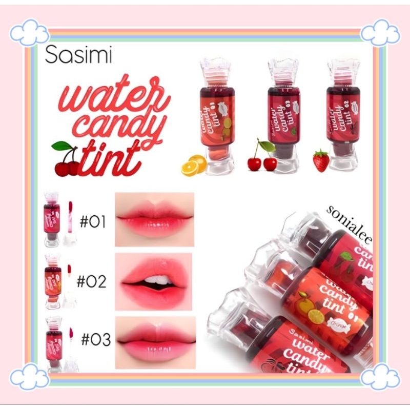 PROMO PER12PCS!!!LIP TINT WATER CANDY SASIMI