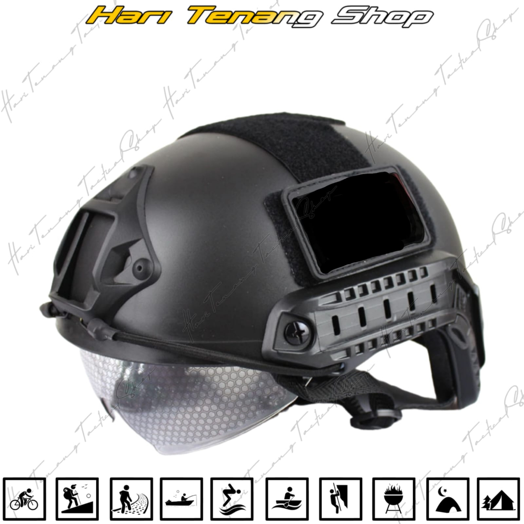 Helm Kacamata Tactical/Helm Tactical Import