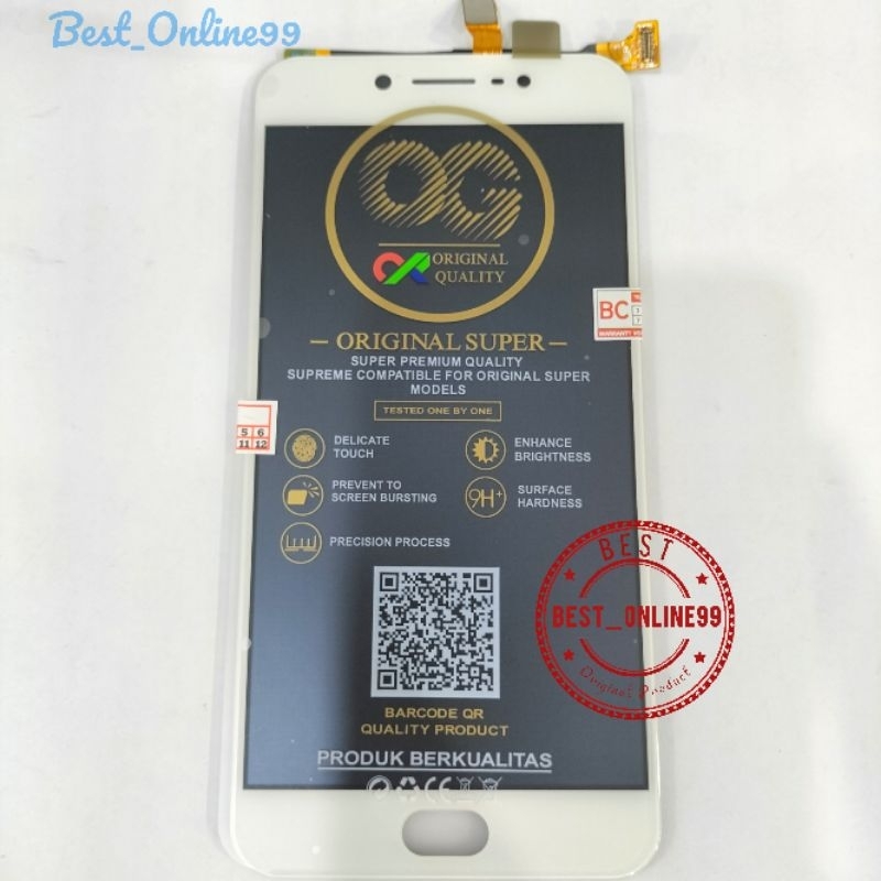 LCD+TOUCHSCREEN VIVO V5 LITE(1609)/Y66 WHITE OG SUPER