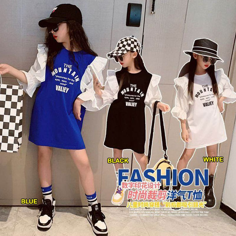 Dress Anak Perempuan Oversize Casual The Valley