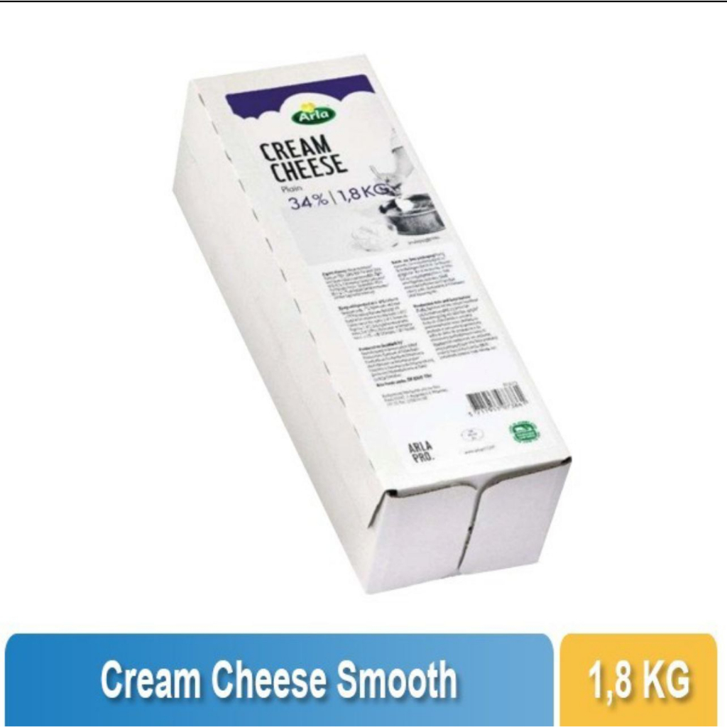 Arla Cream Cheese 1.8kg - Gosend Grab Only-!!!