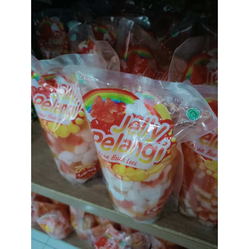 jelly pelangi 500 grm