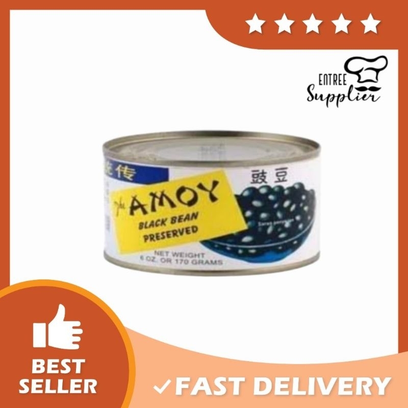 

AMOY Salted Black Beans Tausi Kacang Hitam 170gr
