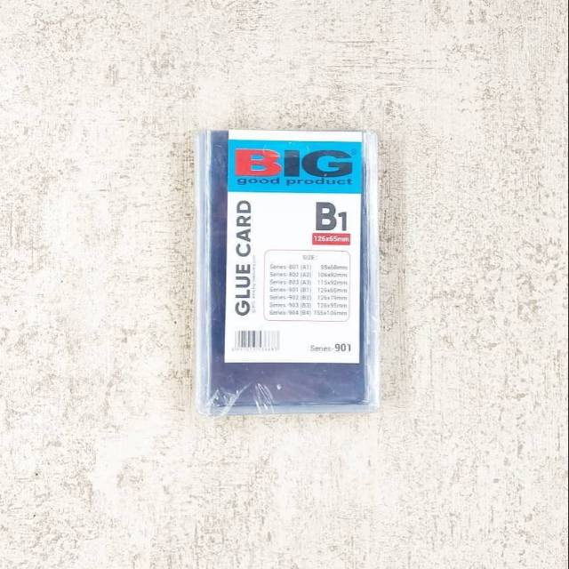 

(PCS) GLUE CARD BIG B1 / TEMPAT ID CARD BIG B1/ KEPLEK