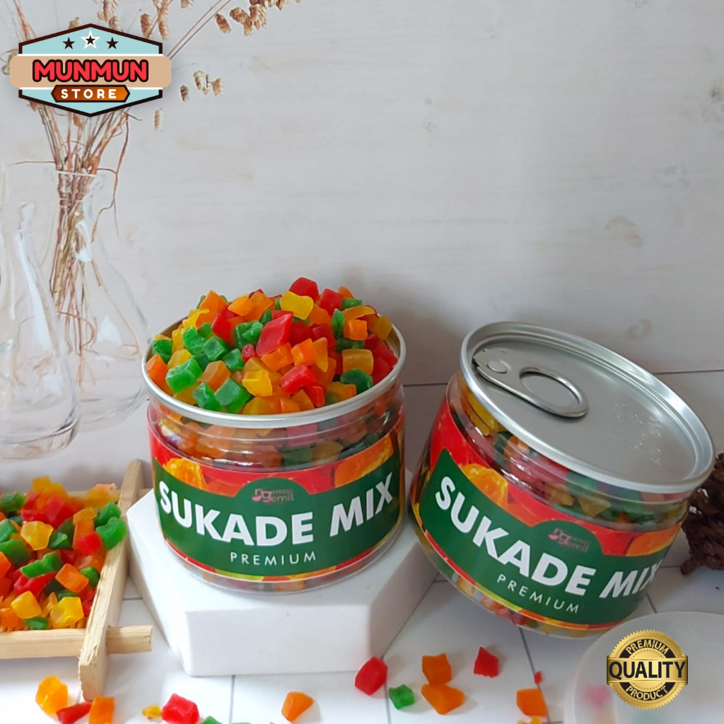 

Pet Can Sukade Pepaya Mix Warna Kualitas Premium