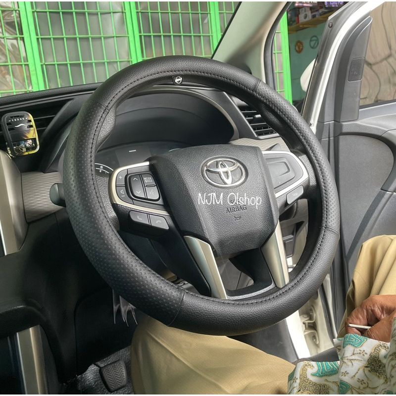 Cover stir / Sarung stir mobil model NEW Exelent asli bahan MBtech - Universal