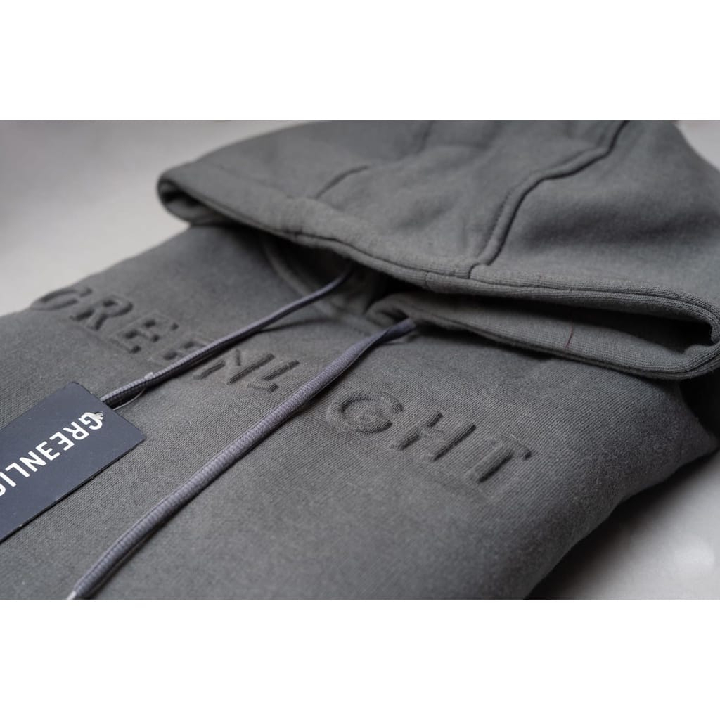 Hoodie Greenlight Embos 3D Jaket Sweater Hoodie Jumper High Quality Premium Distro Pria Wanita (Unis