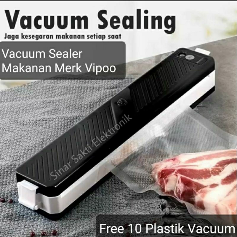 Food vacuum / vakum / vacuum sealer makanan alat segel press vacuum Bungkus Pengemas Makanan