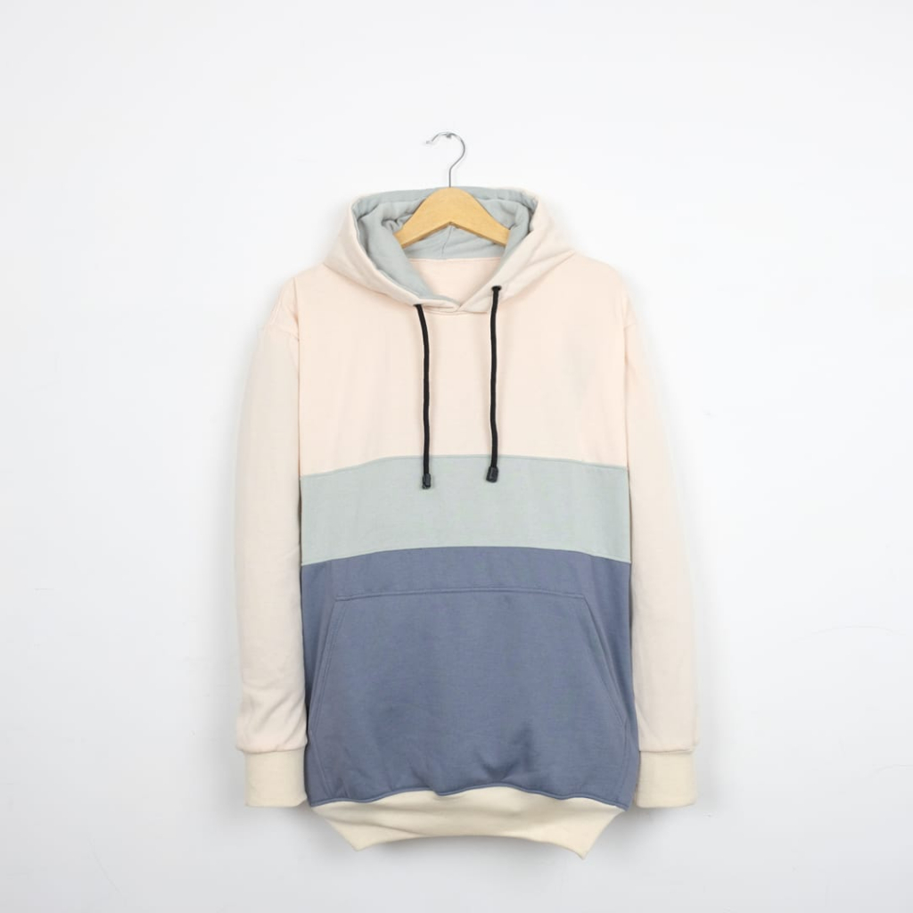 Hoodie Sweater Kombinasi Pria Wanita High Quality Premium Distro Hudie Kombinasi Bahan Tebal terlari