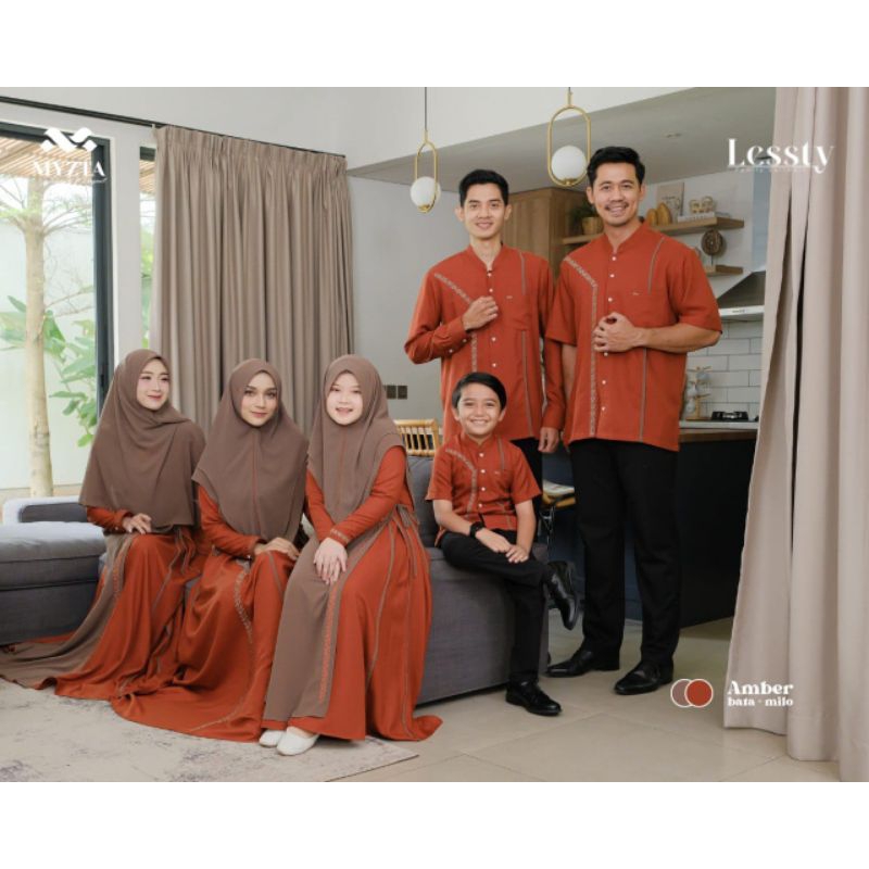 sarimbit Lessty warna Amber by Myzta