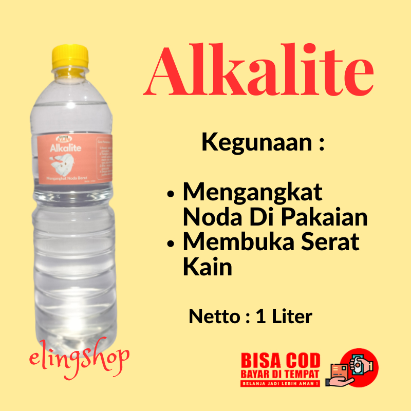 Alkali Alkalite Laundry Cairan Penghilang Noda Baju Pakaian