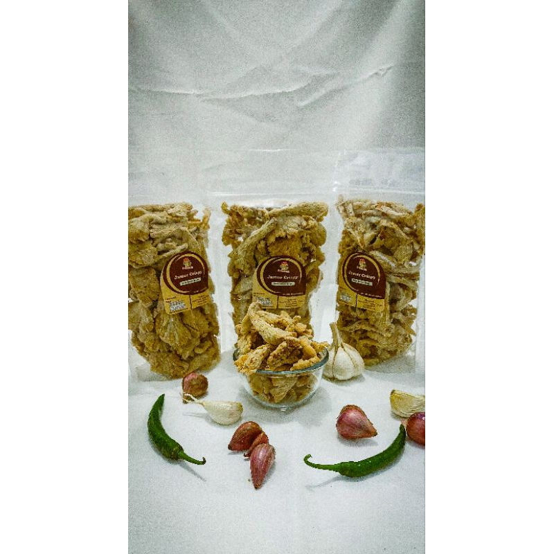 

Jamur Crispy Original Berat Bersih 150gr