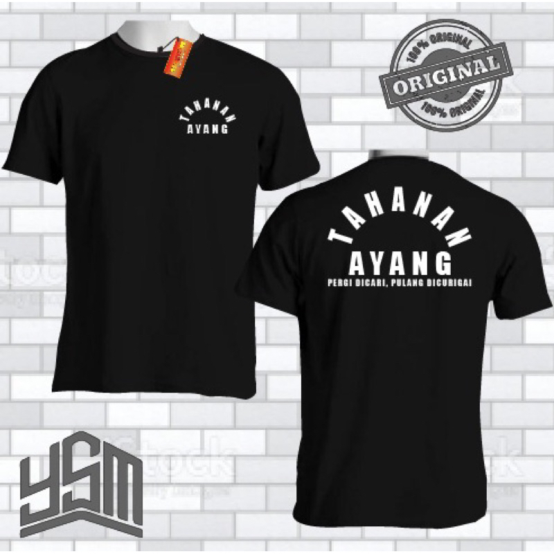 KAOS DISTRO KAOS SABLON MURAH TAHANAN AYANG
