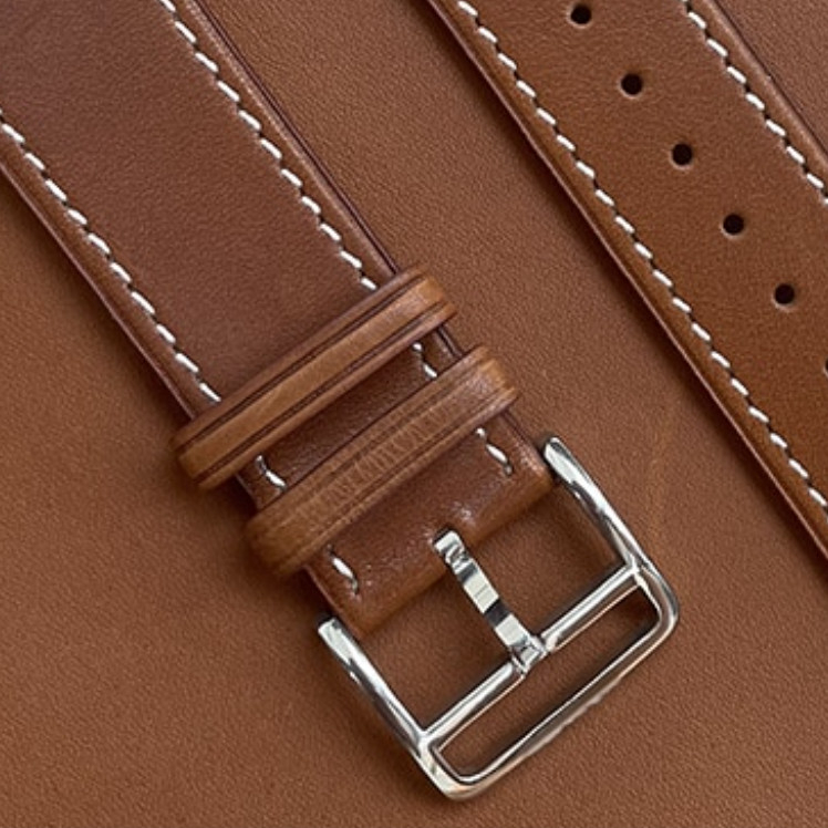 Fashion Leather Strap Huawei Watch Buds 47mm - Strap 22mm Kulit Stylish Thin
