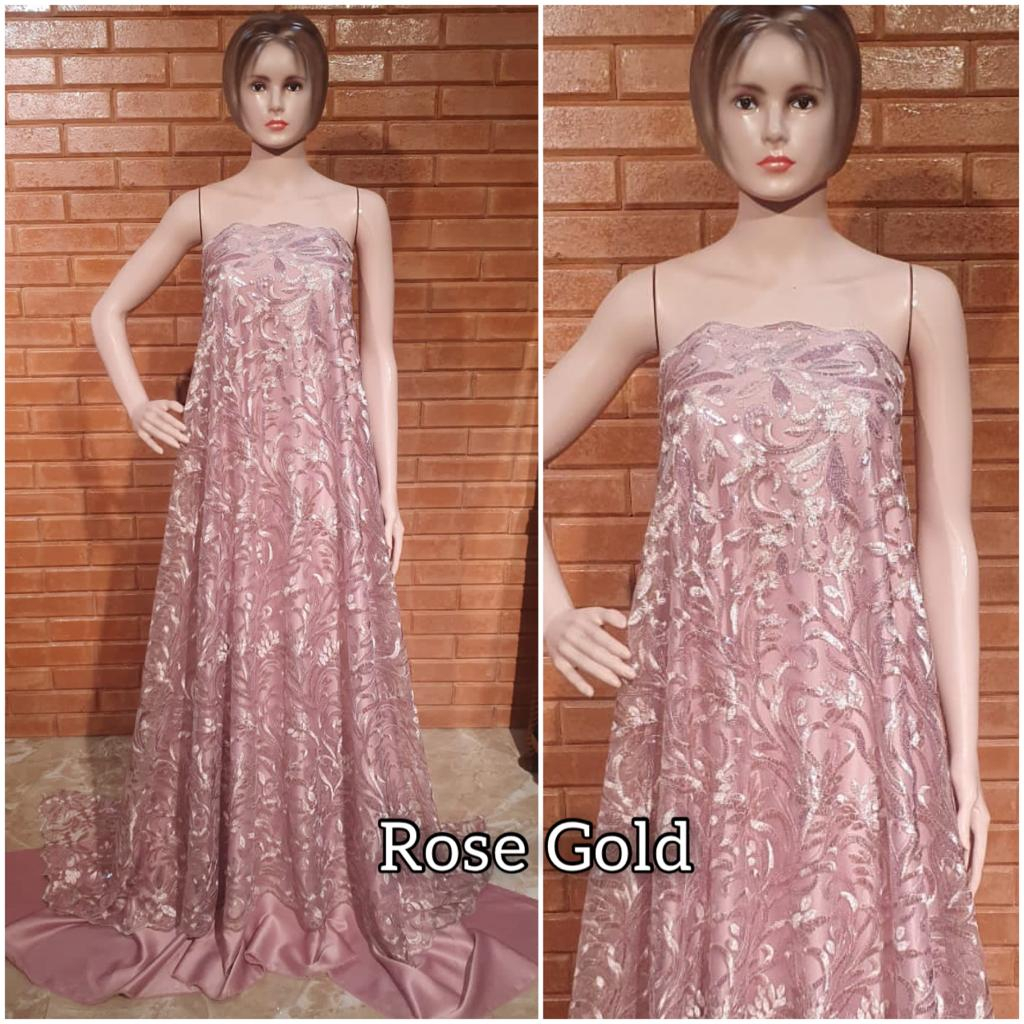 Kain-bahan Tille Payet/bahan Tulle Payet/cocok untuk dress gaun seragaman kebaya pengantin dll