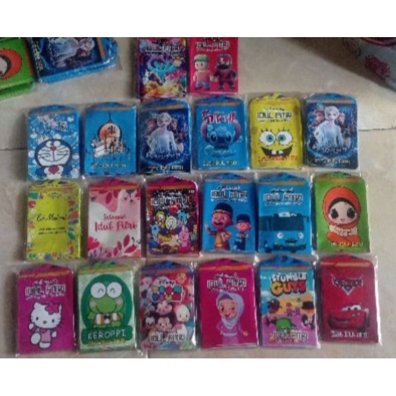 

AMPLOP LEBARAN MURAH 80 Pack amplop medium kartun siap pakai